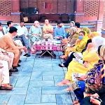 Meeting with C-38 district focal persons and LQM leadership on May 18, 2023 at Aman Ghar Faisalabad.